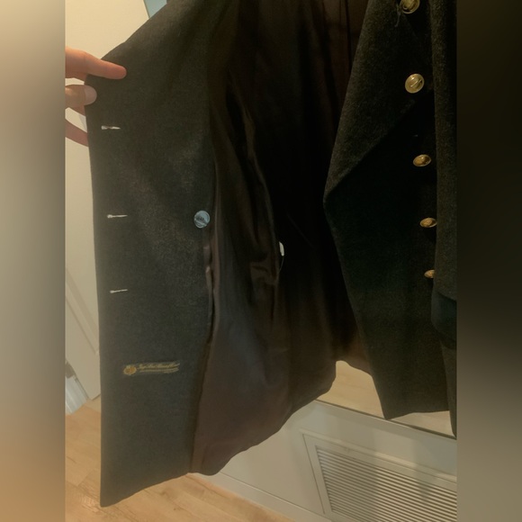 Dior Gold and Gray Military Field Coat - Picture 4 of 4